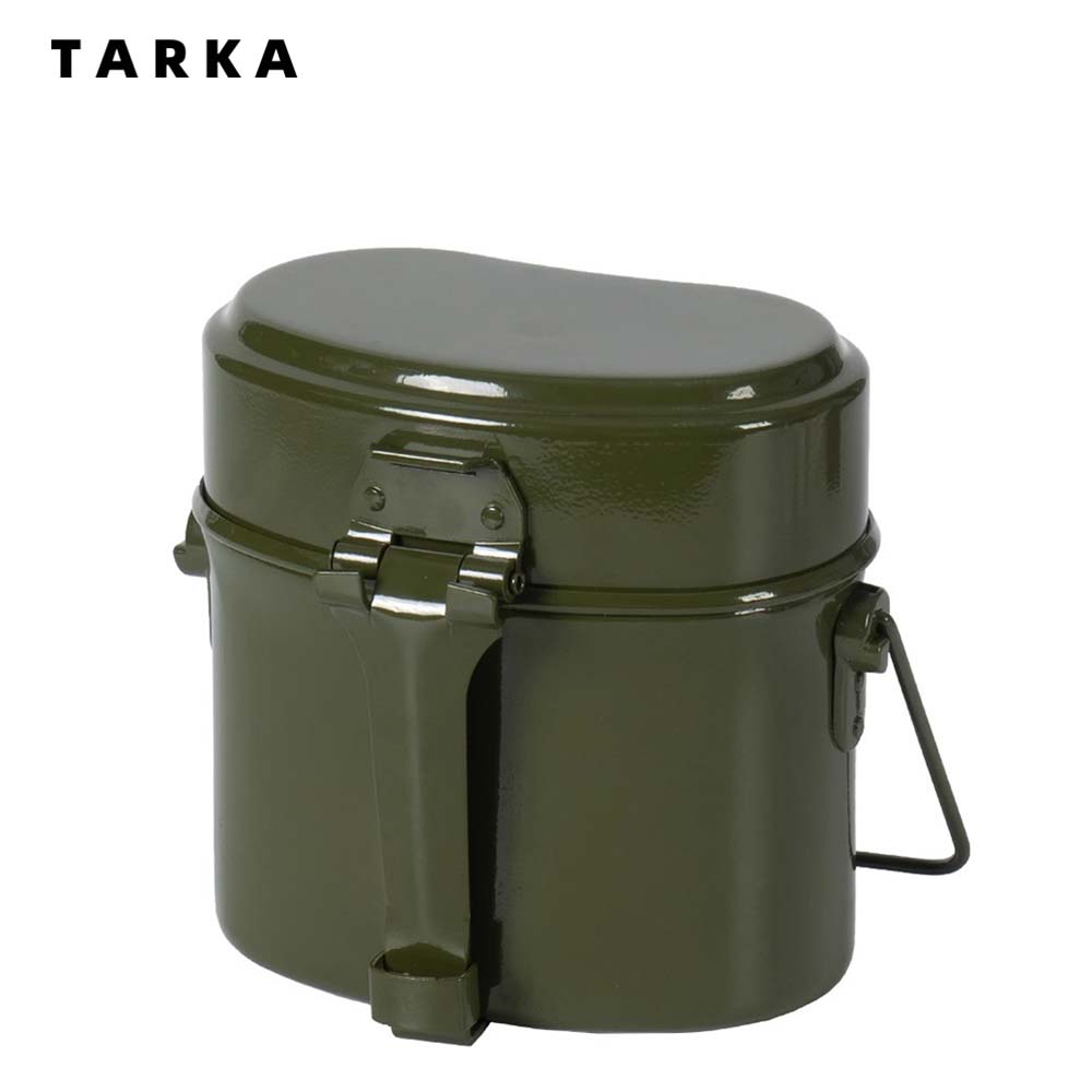 Camping Cooking Kit Box - TARKA Camping Lunch Box Army Canteen