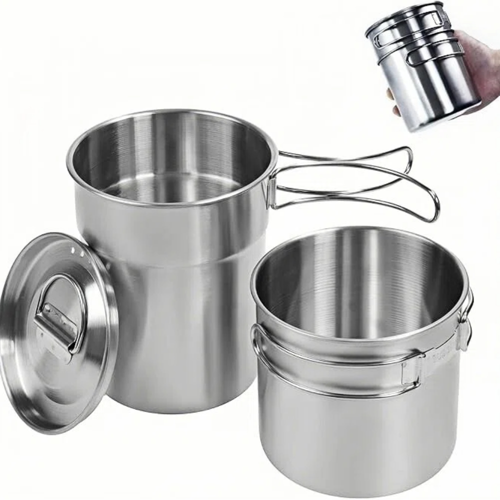 Camping Cooking Recipes - Foldable Camping Cups Mugs Camping Pot