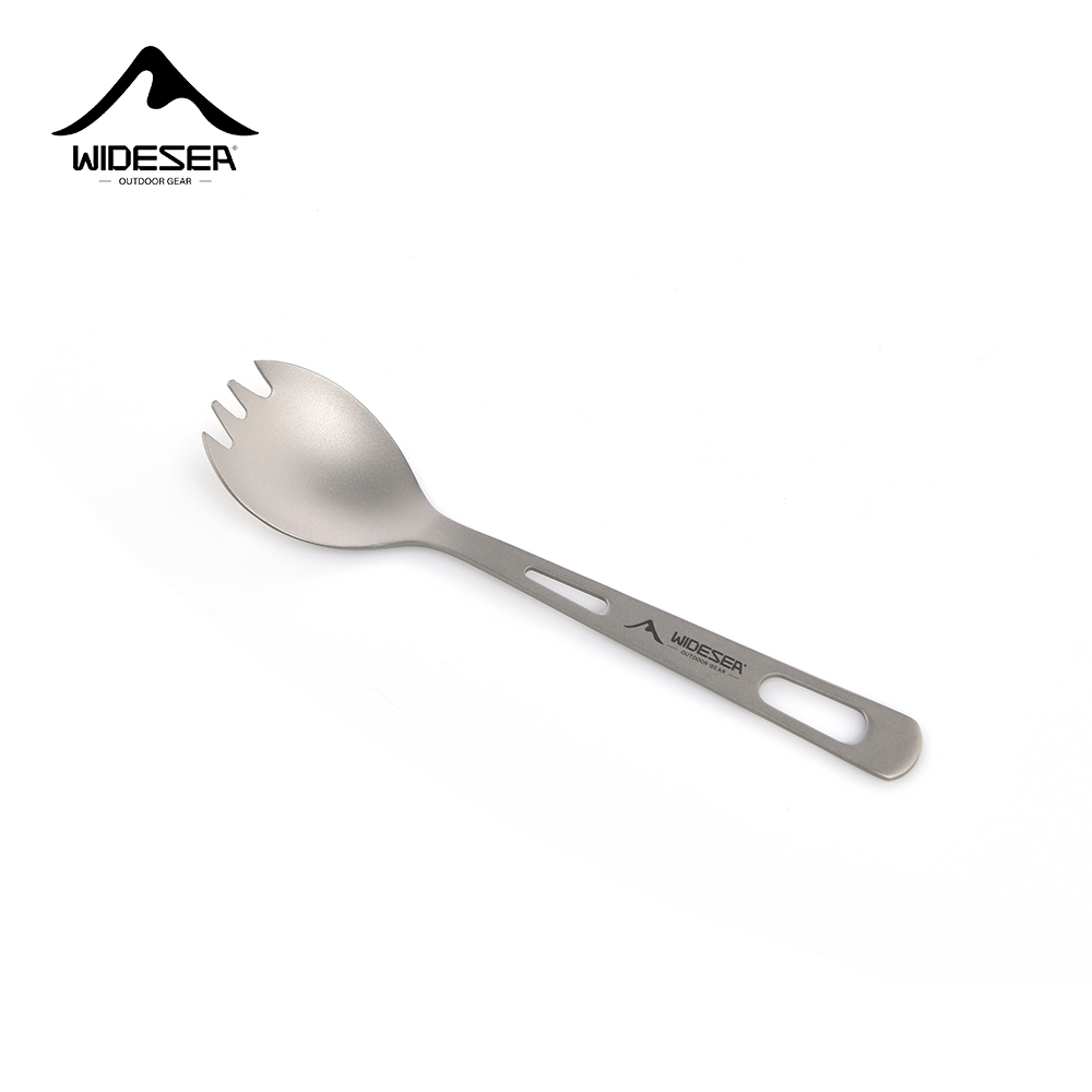 Quechua Camping Cooking Set - Widesea Camping Cooking Set Spork Titanium