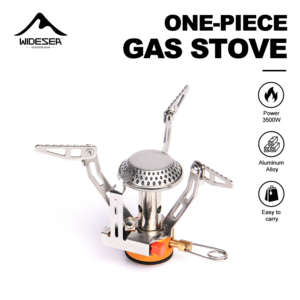 Camping Cooking Plate - Widesea One-Piece Gas Stove 3500W Aluminum