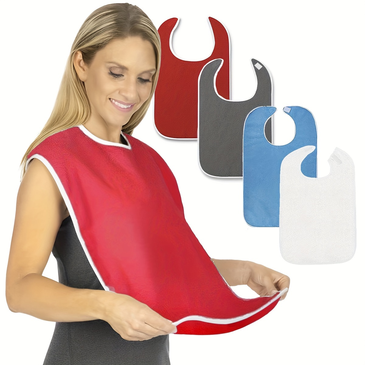 Camping Cooking Apron - 1pcs Stain Resistant Adult Bibs for