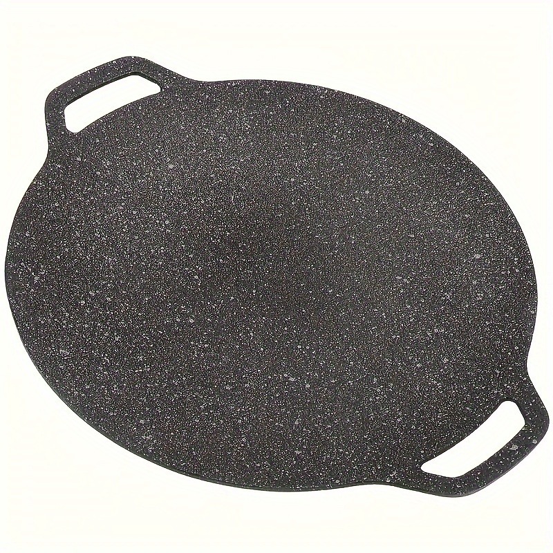 Camping Cooking Plate - 1pcs Cast Iron Outdoor Grill Pan