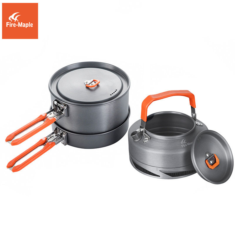 Quechua Camping Cooking Set - Fire Maple Camping Cookware Utensils Dishes
