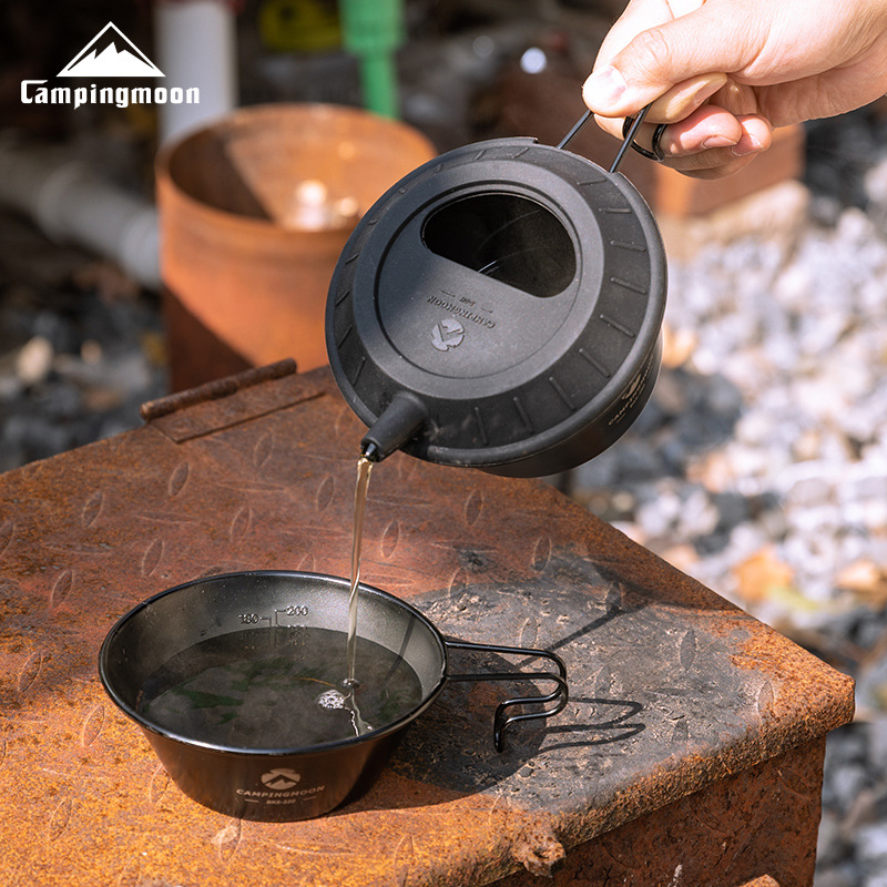 Camping Cooking Tray - CAMPINGMOON S-GH-C Black Food Grade Silicone