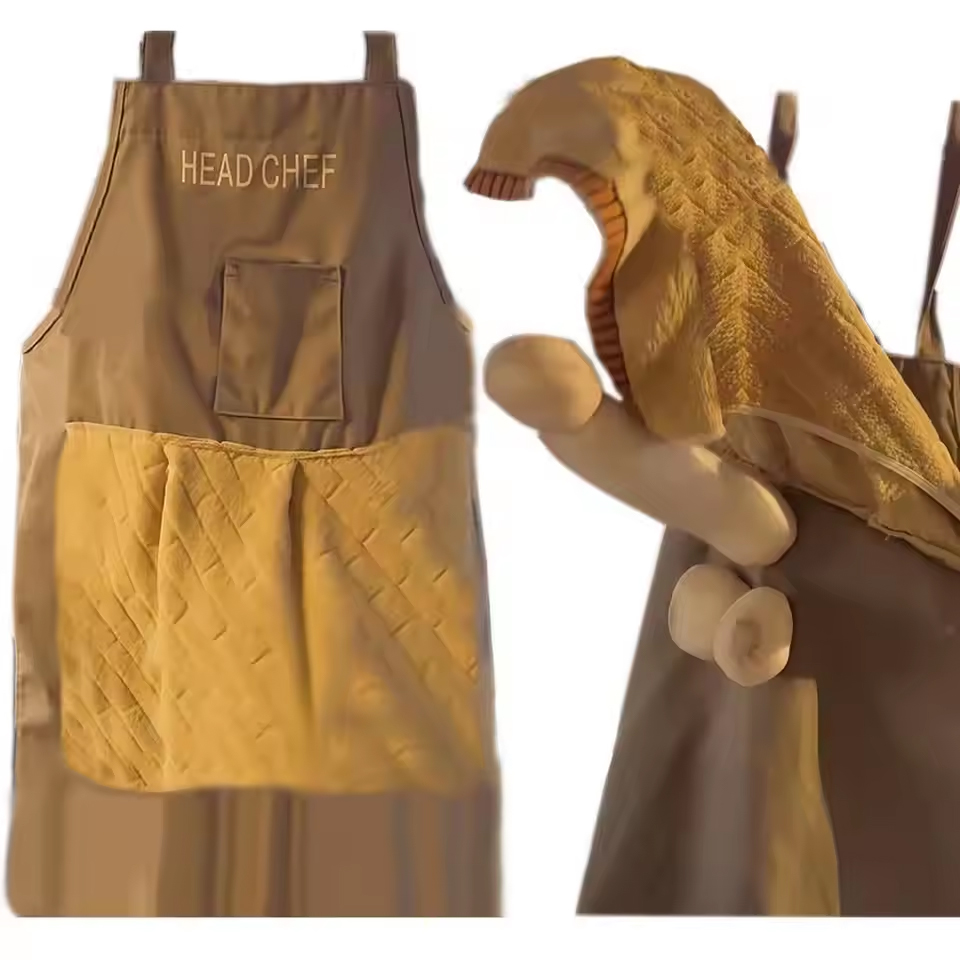 Camping Cooking Apron - NEW Chefs Prank Apron Creative Prank
