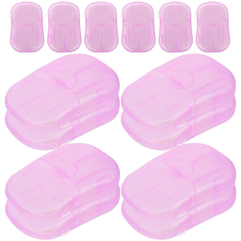 Biodegradable Soap Camp - 15 Boxes Travel Soap Sheets Portable
