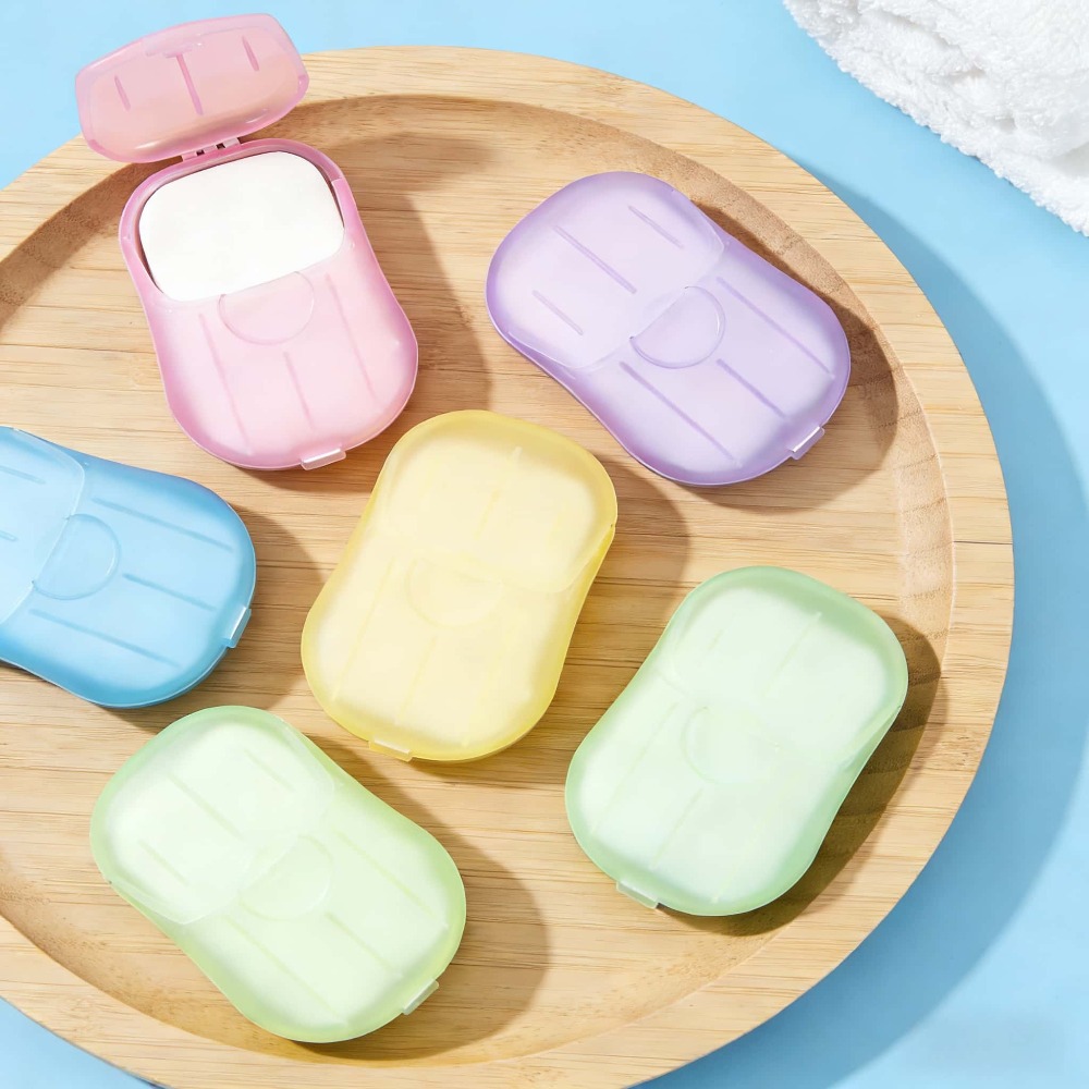 Biodegradable Soap Camp - Portable Biodegradable Disposable Paper Soap Sheets