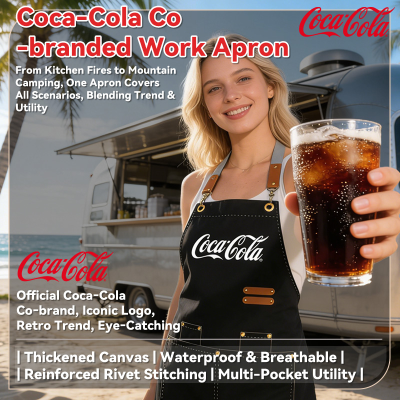 COKE Kitchen Apron for Women M - Camping Cooking Apron review and price