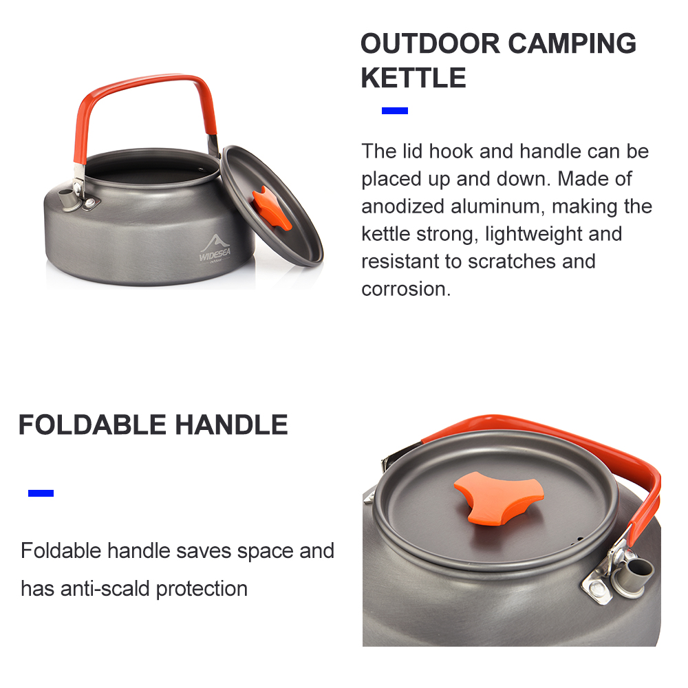 Widesea 1.1L 2L1.5L Camping Wa - Camping Cooking System review and price