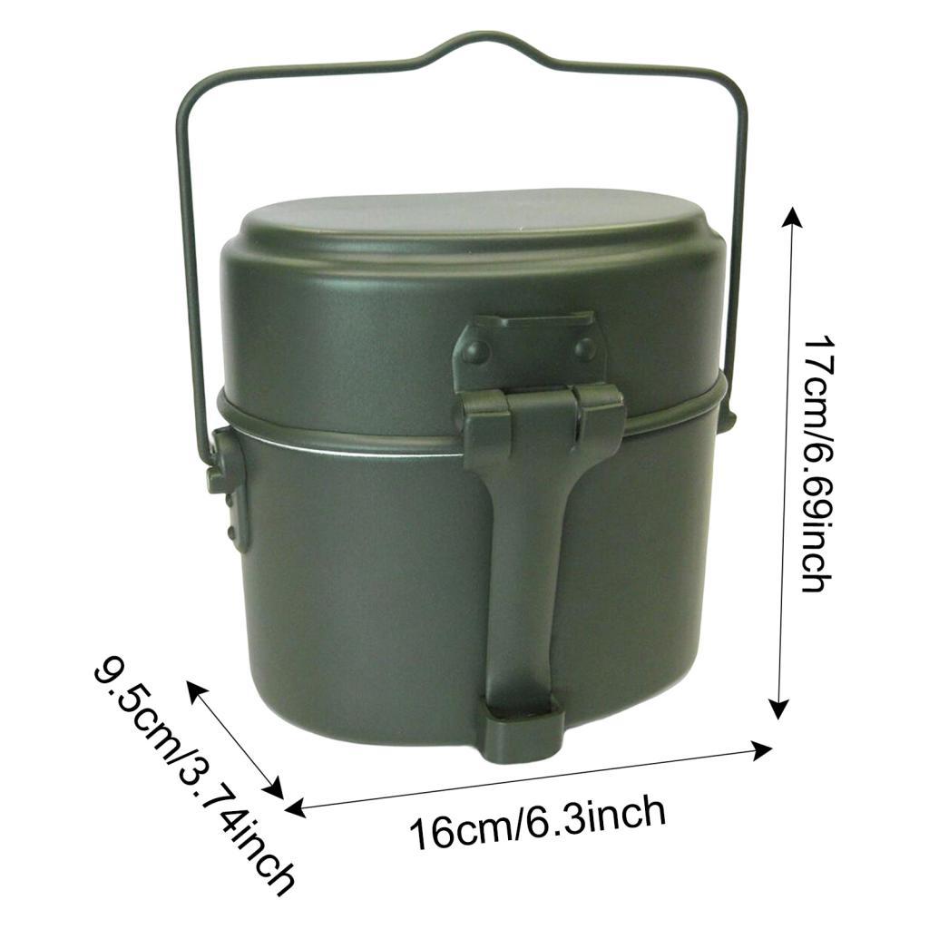 Outdoor Mess Tin Kit Camping L - Camping Cooking Kit Box review and price