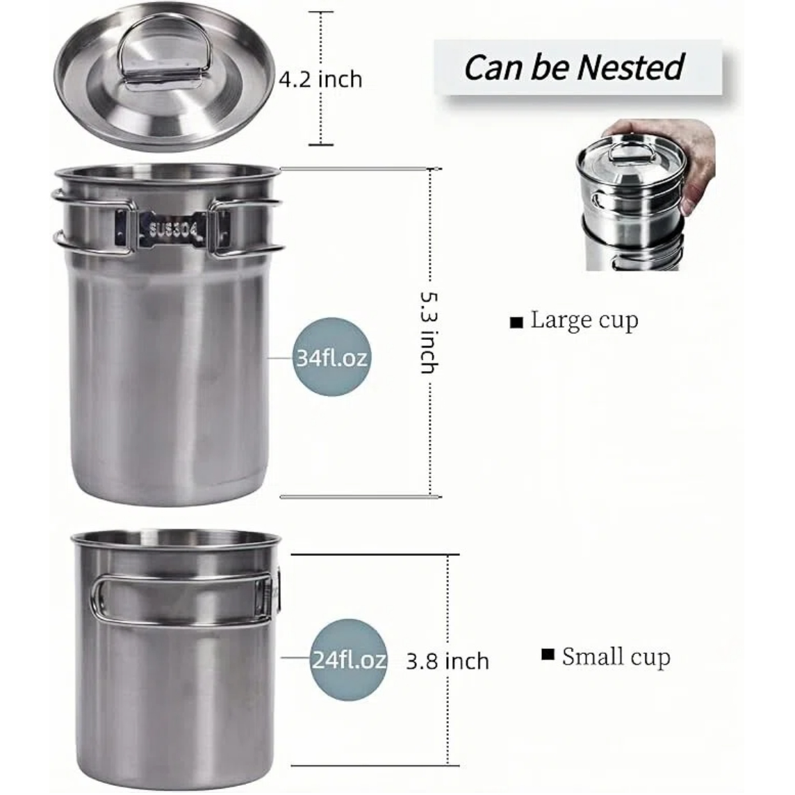 Foldable Camping Cups Mugs Cam - Camping Cooking Recipes review and price
