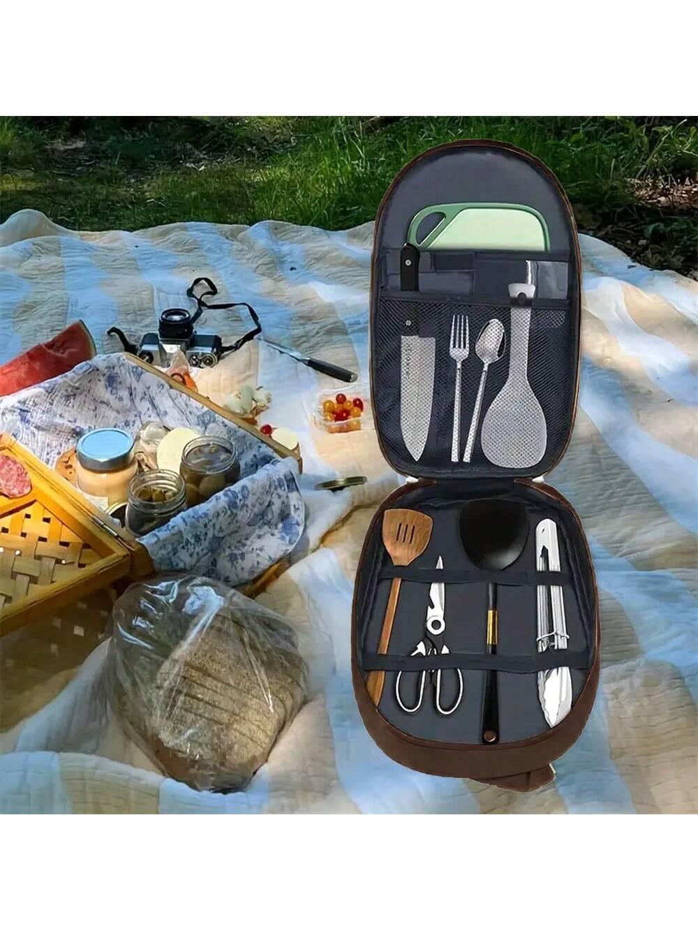 Outdoor Camping Cookware Stora - Camping Cooking Container review and price