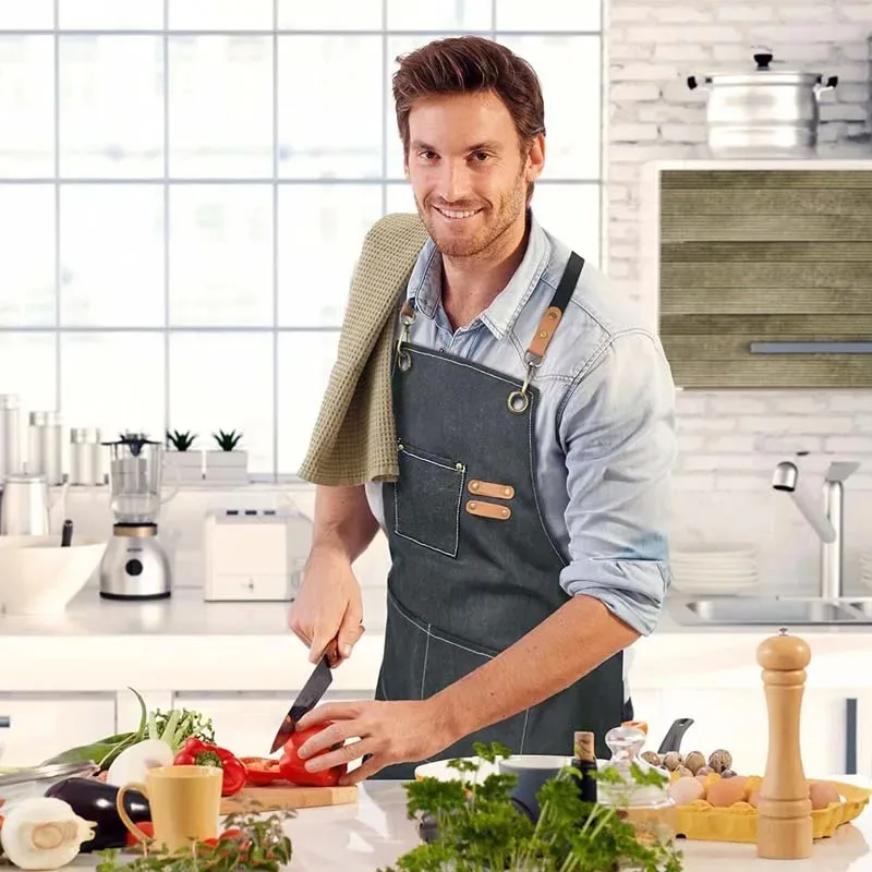 Household Canvas Apron Oil-pro - Camping Cooking Apron review and price