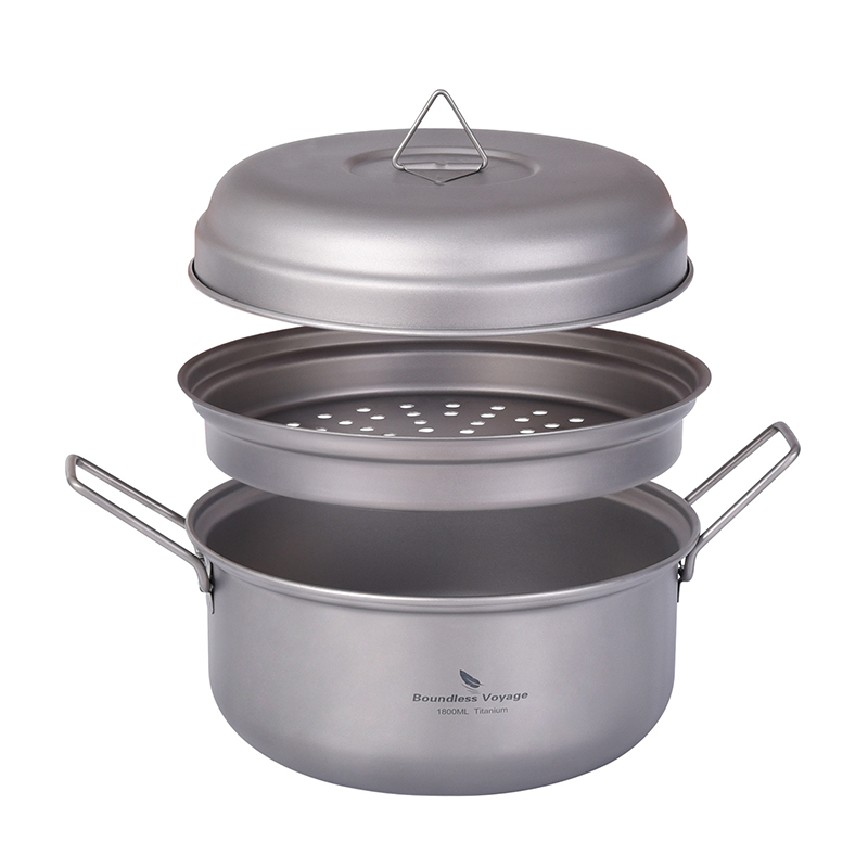 Boundless Voyage Titanium Stea - Camping Cooking Tray review and price