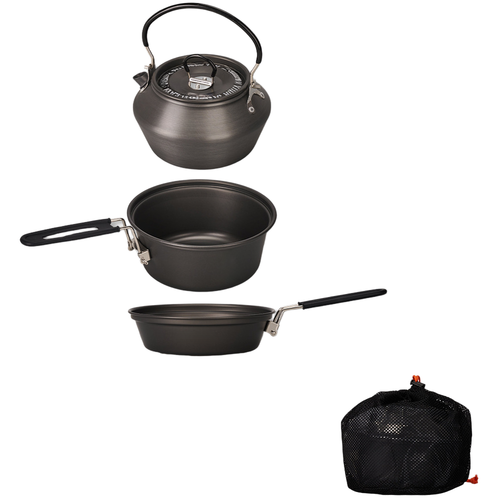 Lightweight Aluminum Alloy Cam - Camping Cooking Gear Set review and price