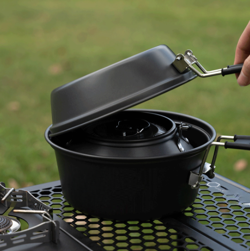 Lightweight Aluminum Alloy Cam - Camping Cooking Gear Set review and price