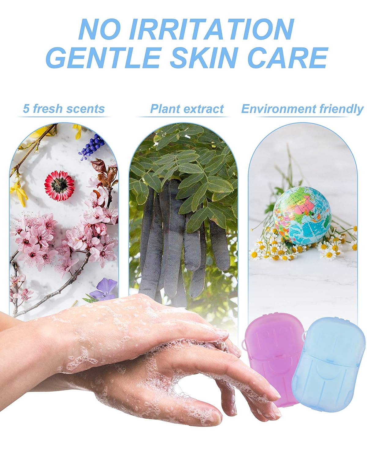5/10/20 Boxes Scented Hand Soa - Biodegradable Soap Camp review and price