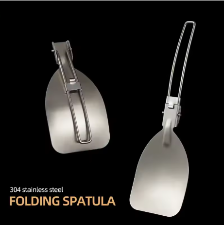 Folding Camping Spatula Stainl - Quechua Camping Cooking Set review and price