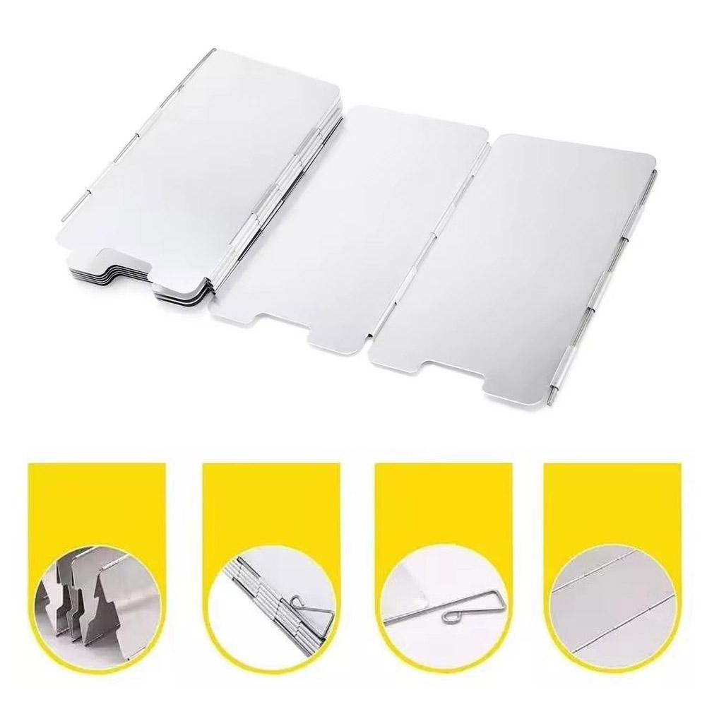 Outdoor Foldable Wind Shield C - Camping Cooking Windscreen review and price