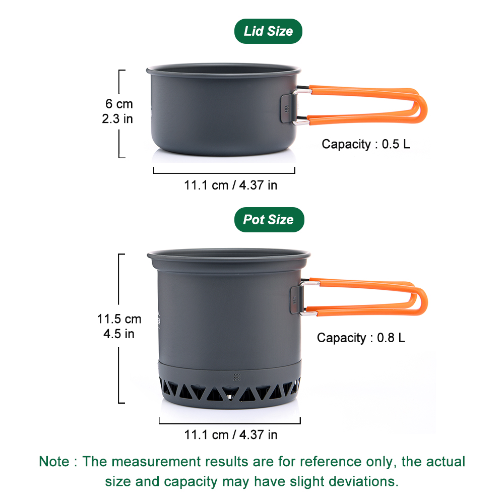 Outdoor Camping Pot 1.3L 2.3L  - Quechua Camping Cooking Set review and price