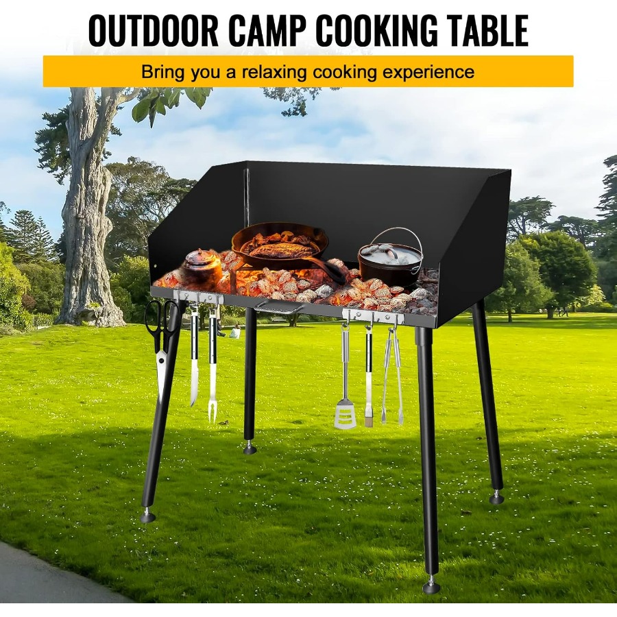 30 x 16 Inch Carbon Steel Dutc - Camping Cooking Windscreen review and price