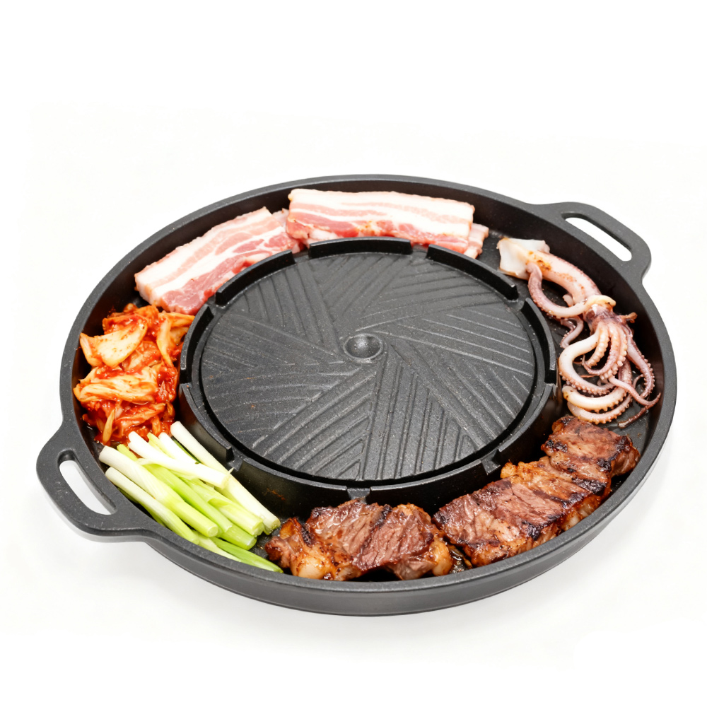 KOSUN Korean BBQ Grill Pan 2 i - Camping Cooking Tray review and price