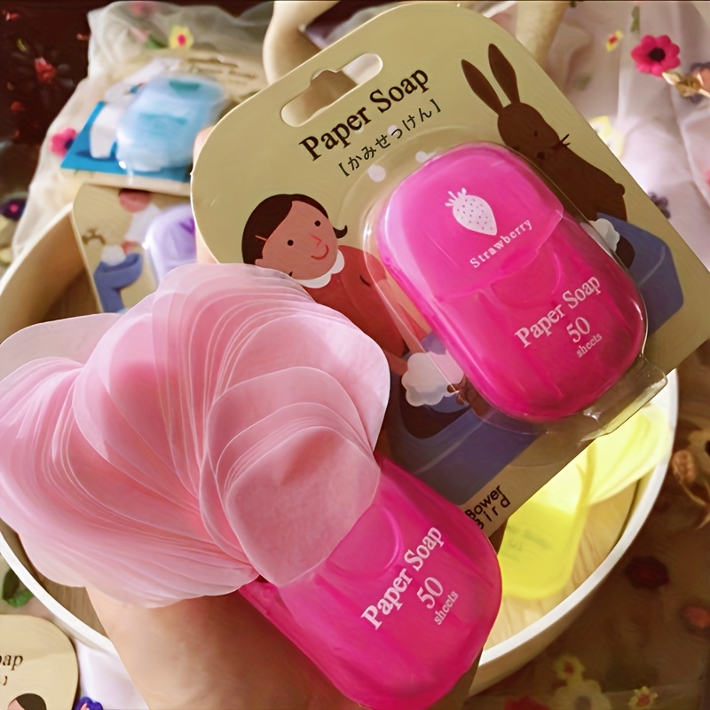 50pcs Portable Soap Sheets | U - Biodegradable Soap Camp review and price