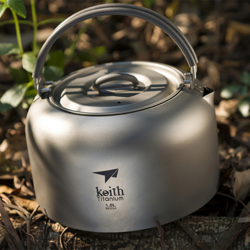 Keith Titanium Kettle 1L, Bact - Camping Cooking System review and price