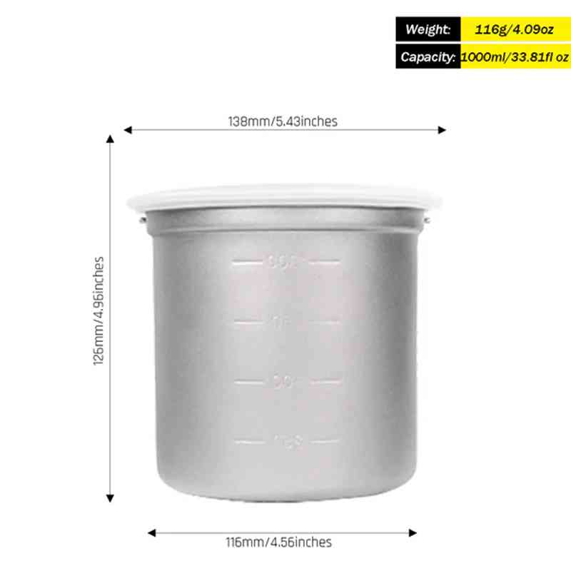 Silverant Camping Titanium Pot - Camping Cooking Mesh review and price