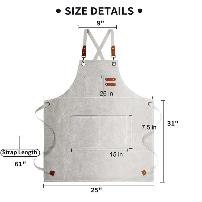 Household Canvas Apron Oil-pro - Camping Cooking Apron review and price