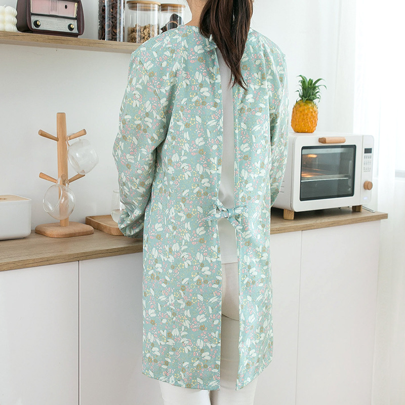 Women's Cotton Long Sleeved Ap - Camping Cooking Apron review and price