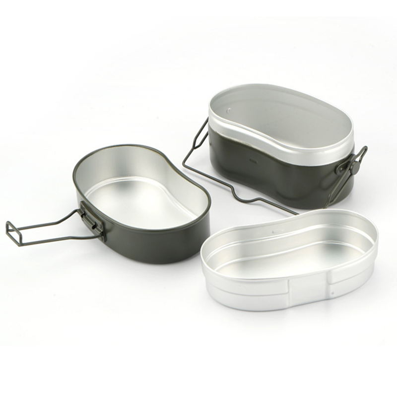 Aluminum Lunch Box Cookware Ou - Camping Cooking Kit Box review and price