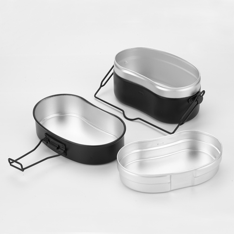 Aluminum Lunch Box Cookware Ou - Camping Cooking Kit Box review and price