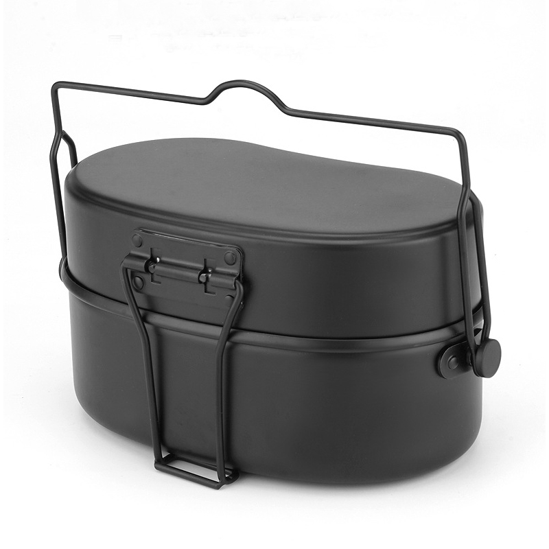 Aluminum Lunch Box Cookware Ou - Camping Cooking Kit Box review and price