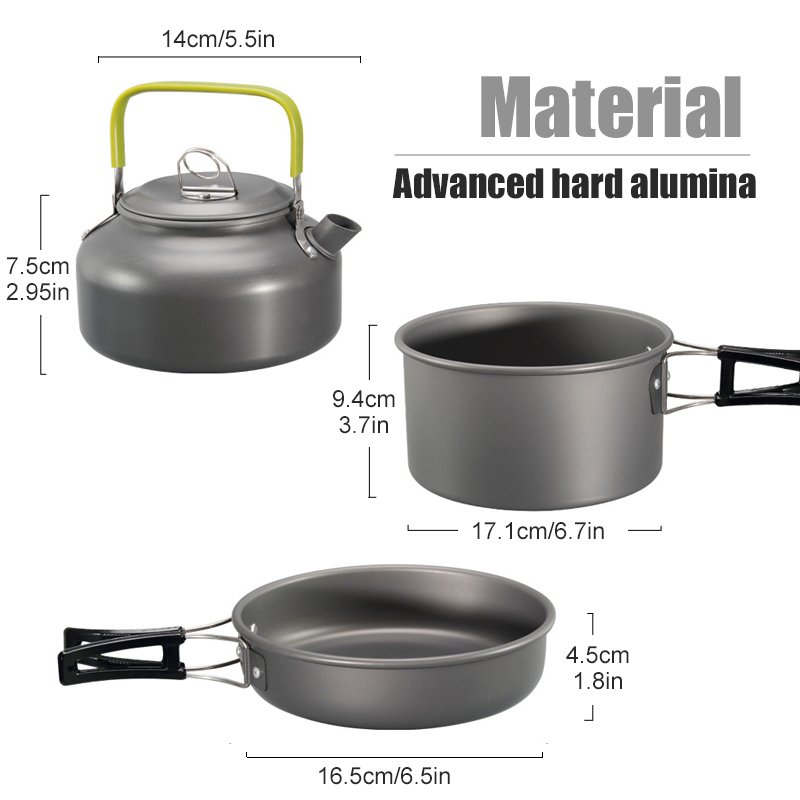 WESTTUNE Camping Cookware Kit  - Camping Cooking Gear Set review and price