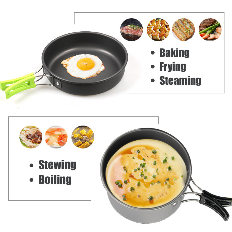 WESTTUNE Camping Cookware Kit  - Camping Cooking Gear Set review and price