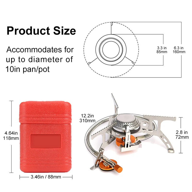 Camping Gas Stove Portable Fol - Camping Cooking System review and price