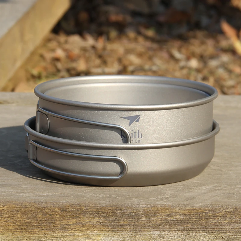 Keith 3PCS Titanium Cookware P - Camping Cooking System review and price