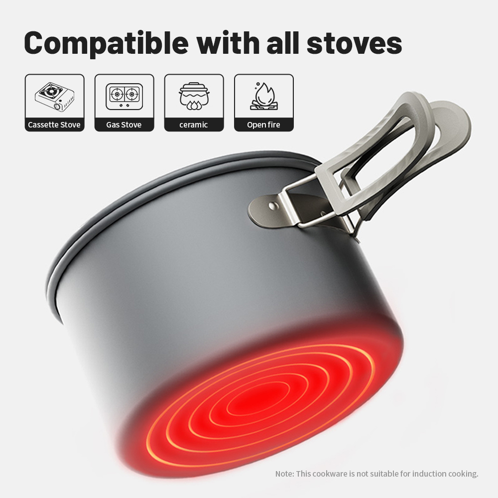 Naturehike Camping Cookware Ki - Quechua Camping Cooking Set review and price