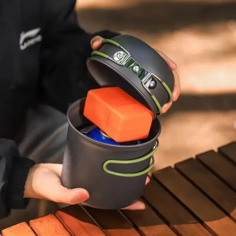Outdoor Hiking Picnic Cookware - Camping Cooking Gear Set review and price