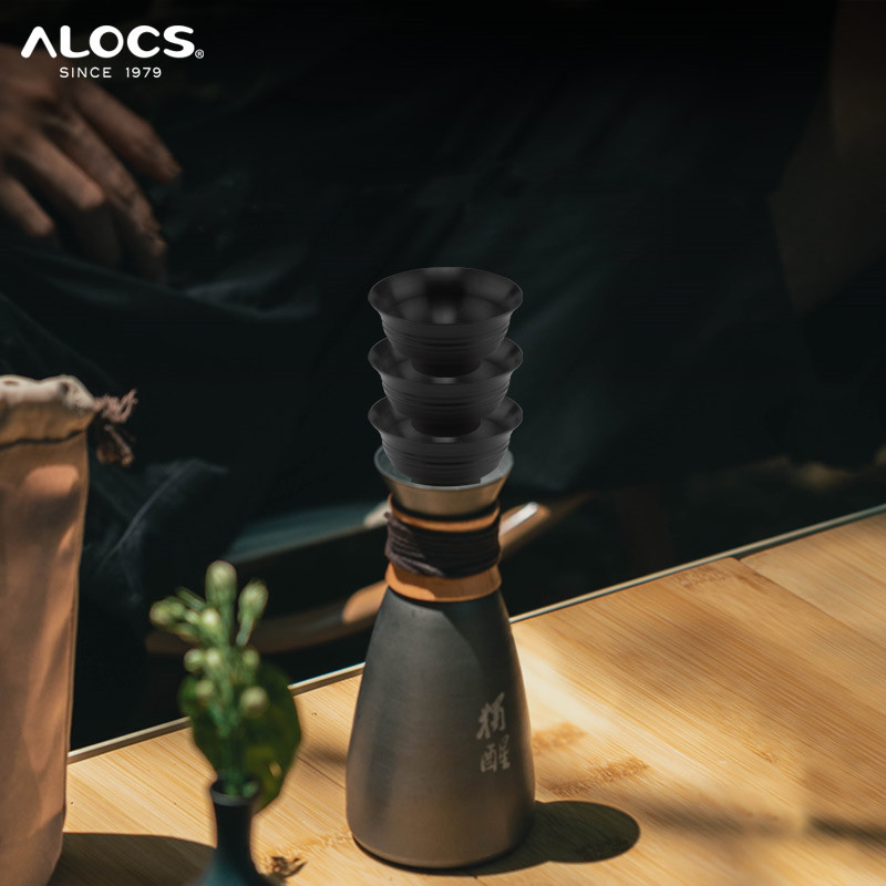 Outdoor Camping Wine Set ALOCS - Camping Cooking Mesh review and price