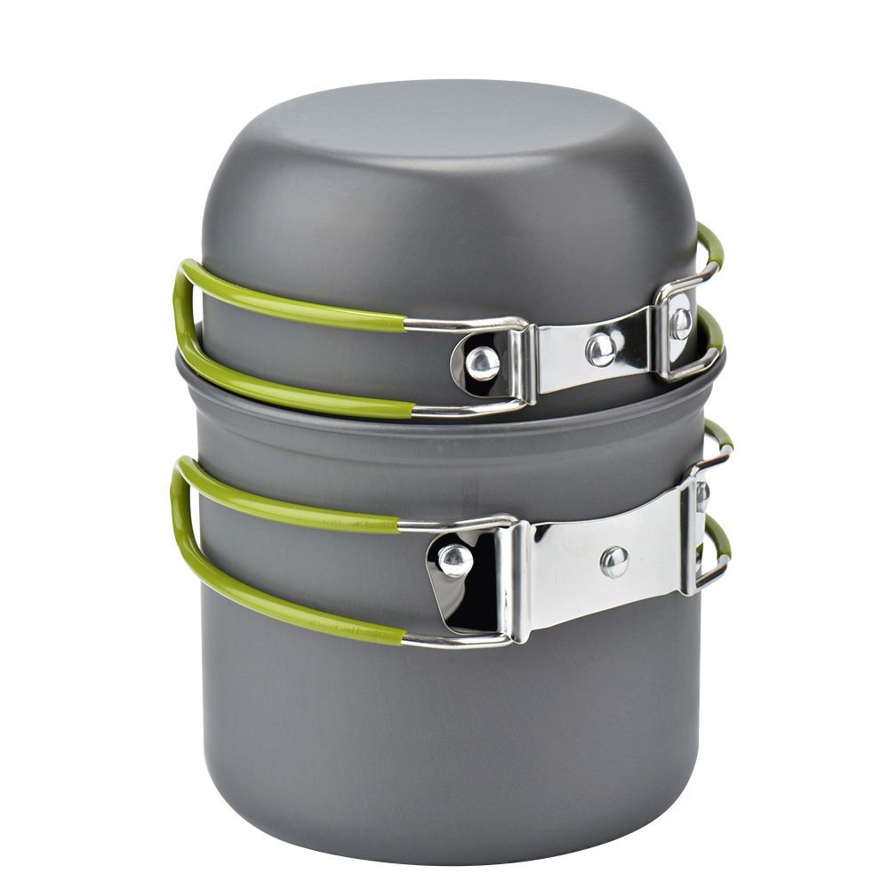 Camping Cookware Kit with Stov - Camping Cooking Kit Box review and price