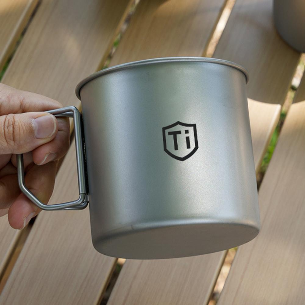 Camping Mug Titanium Cup Touri - Quechua Camping Cooking Set review and price