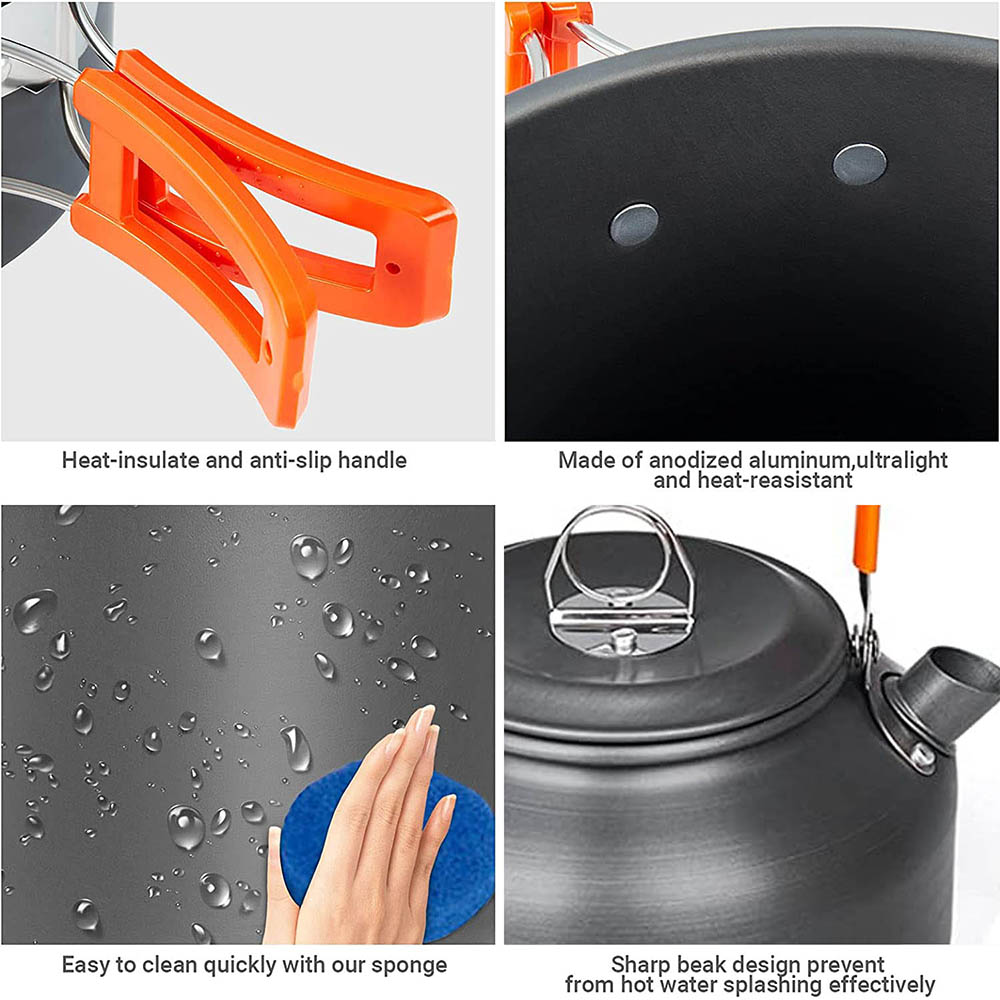 1pcs/1set Camping Cookware Kit - Camping Cooking Mesh review and price