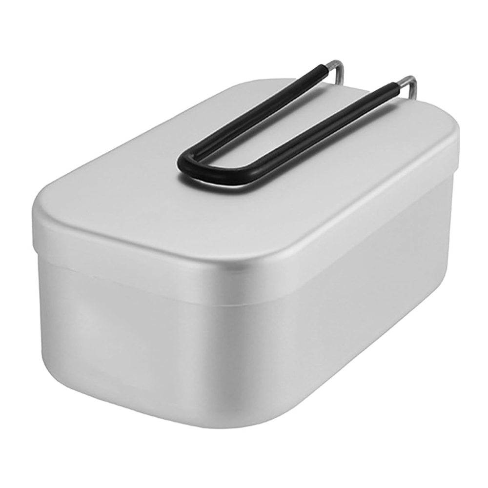 800ML Aluminum Lunch Boxes Out - Camping Cooking Kit Box review and price