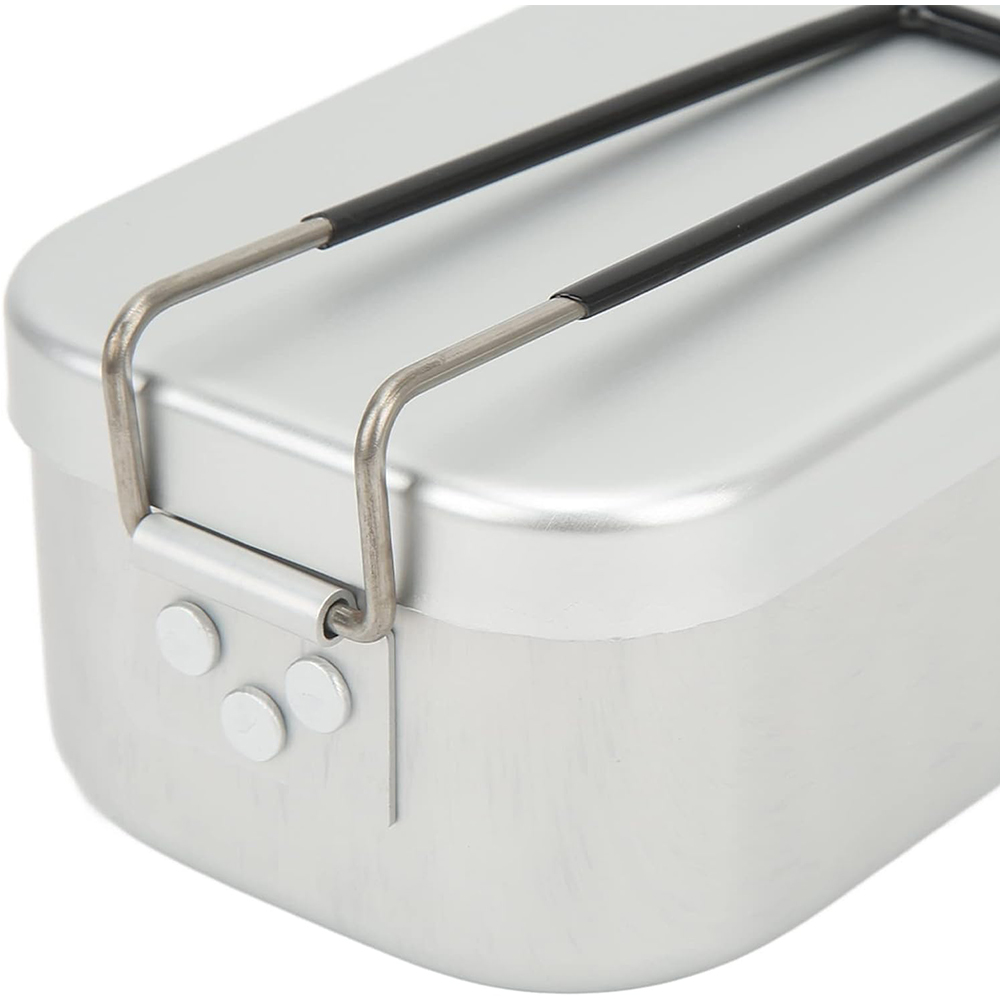 800ML Aluminum Lunch Boxes Out - Camping Cooking Kit Box review and price