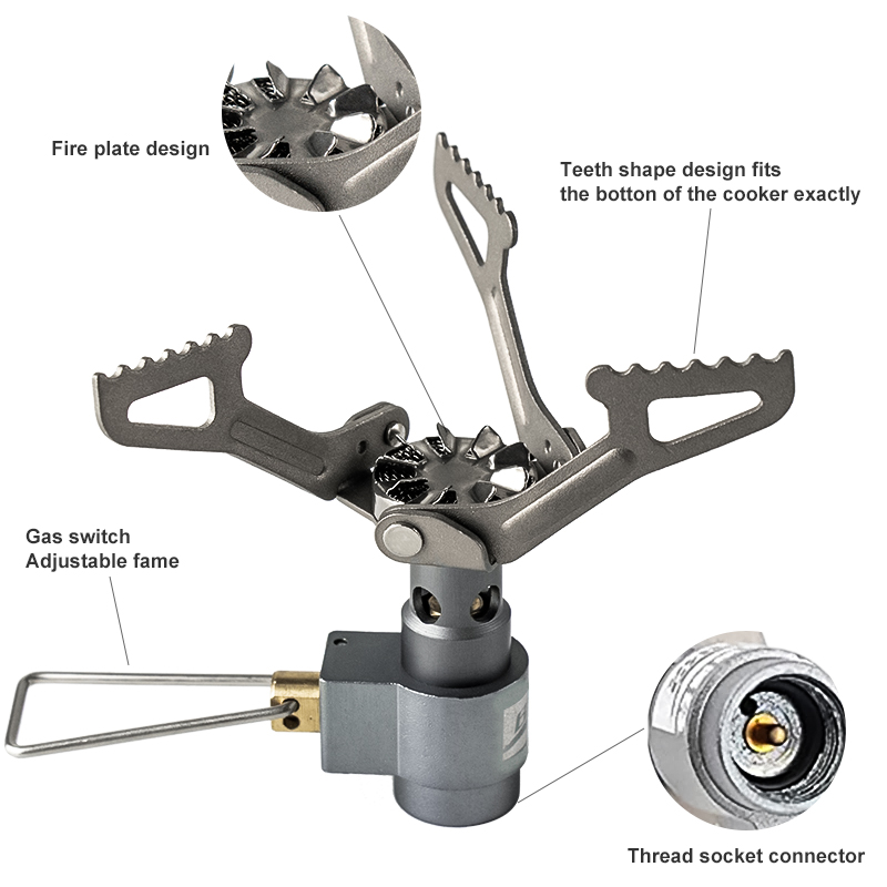BRS Outdoor Gas Stove Mini Cam - Camping Cooking System review and price