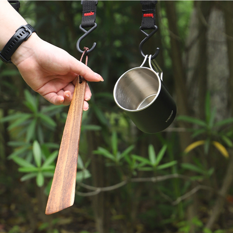 Wooden Spatula Portable Turner - Camping Cooking Windscreen review and price