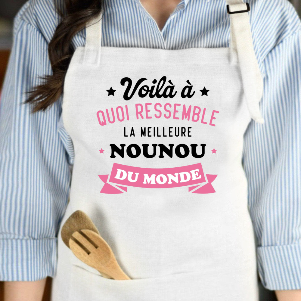 Best Nanny in The World French - Camping Cooking Apron review and price
