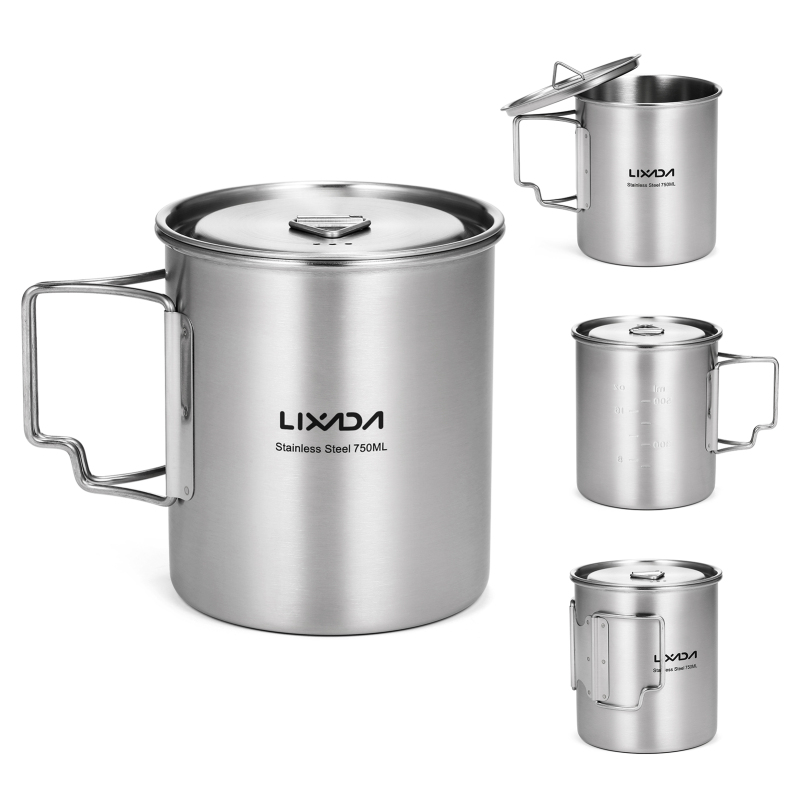 Lixada 750ml Cup Outdoor Stain - Camping Cooking Mesh review and price